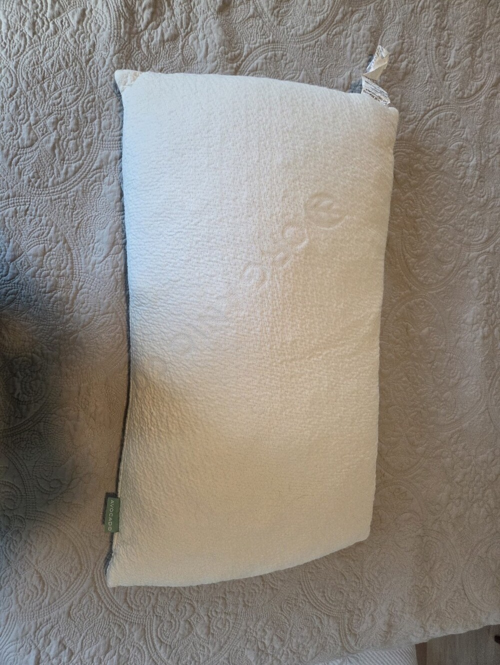 Memory Foam Avocado Pillow - Cream Comfort